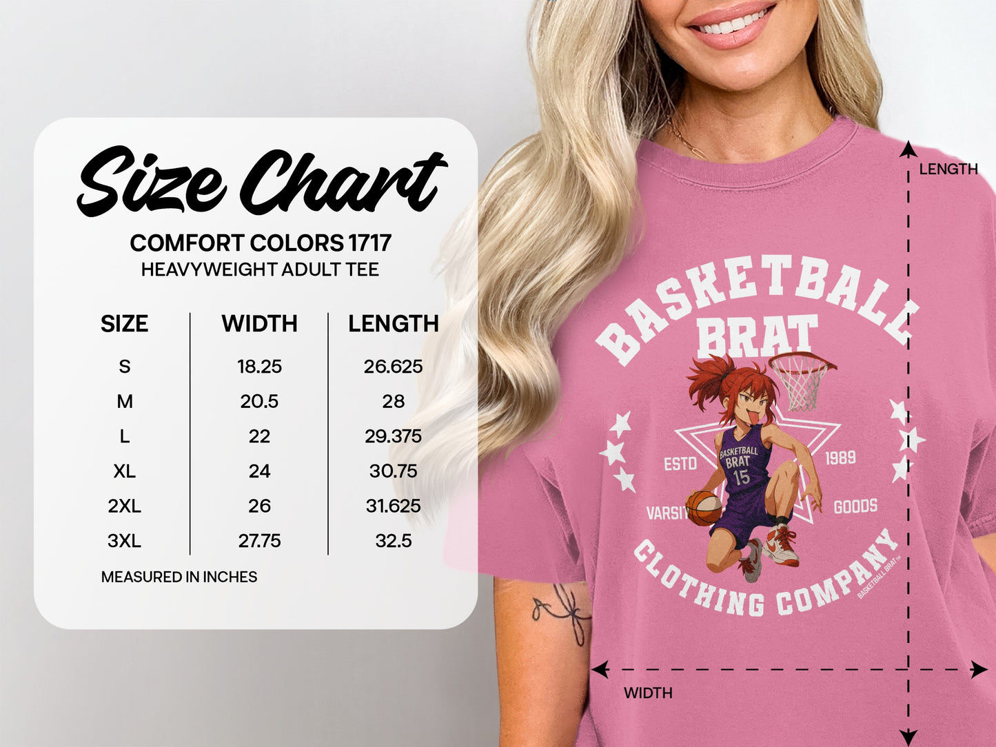 Basketball Brat Clothing Company Heavyweight Adult Tee product