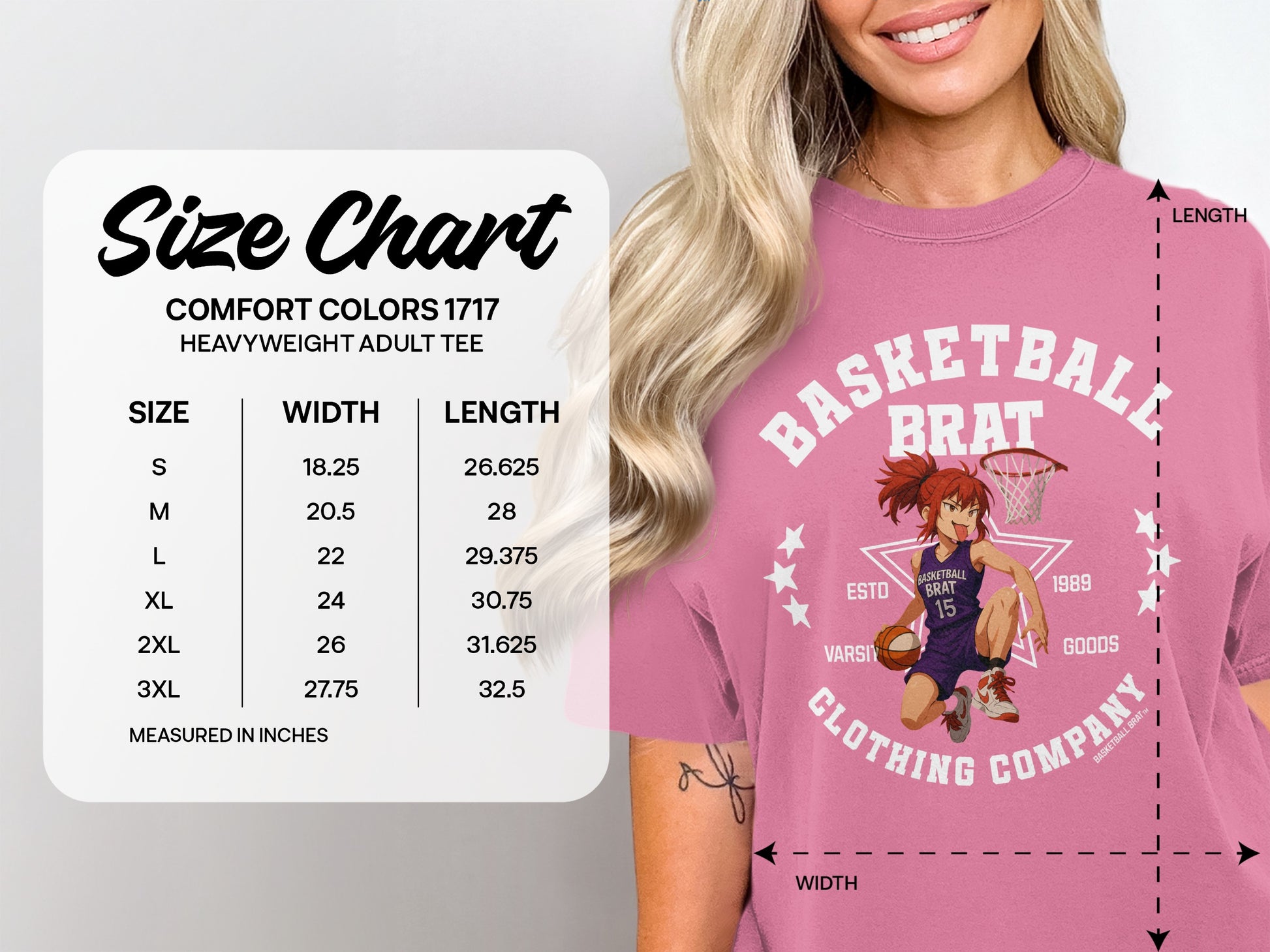Basketball Brat Clothing Company Heavyweight Adult Tee product