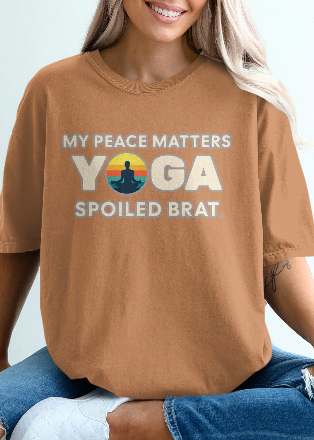 My Peace Matters Yoga Spoiled Brat T-Shirt product type