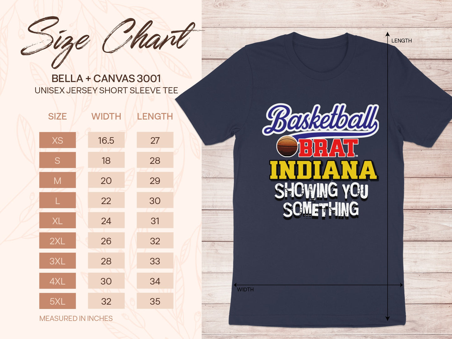 Basketball Brat Indiana Showing You Something product type