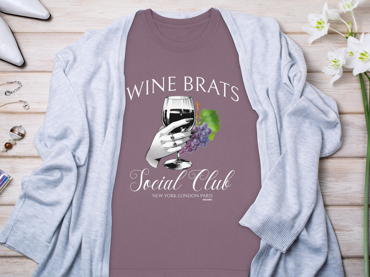 Wine Brats Social Club Graphic T-shirt product type