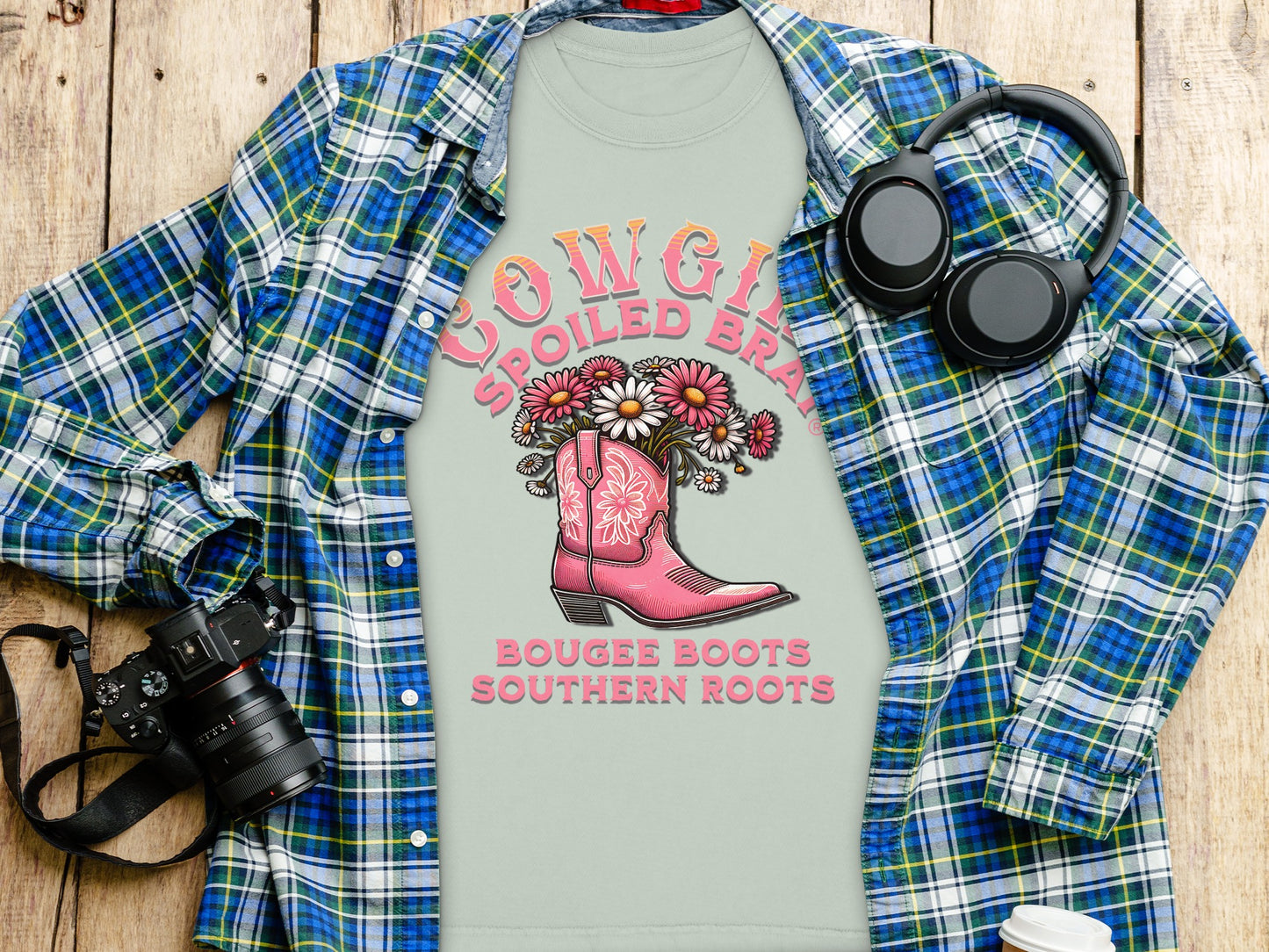 Cowgirl Spoiled Brat Bougie Boots Southern Roots product