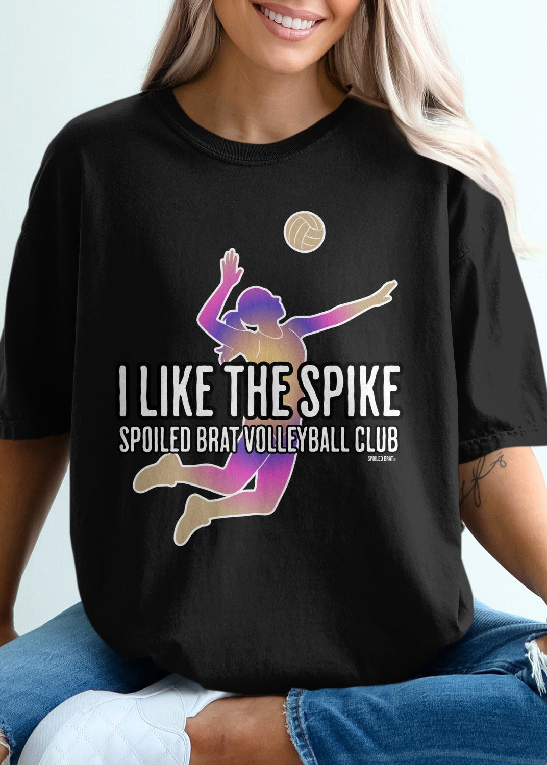 I Like The Spike Spoiled Brat Volleyball Club product