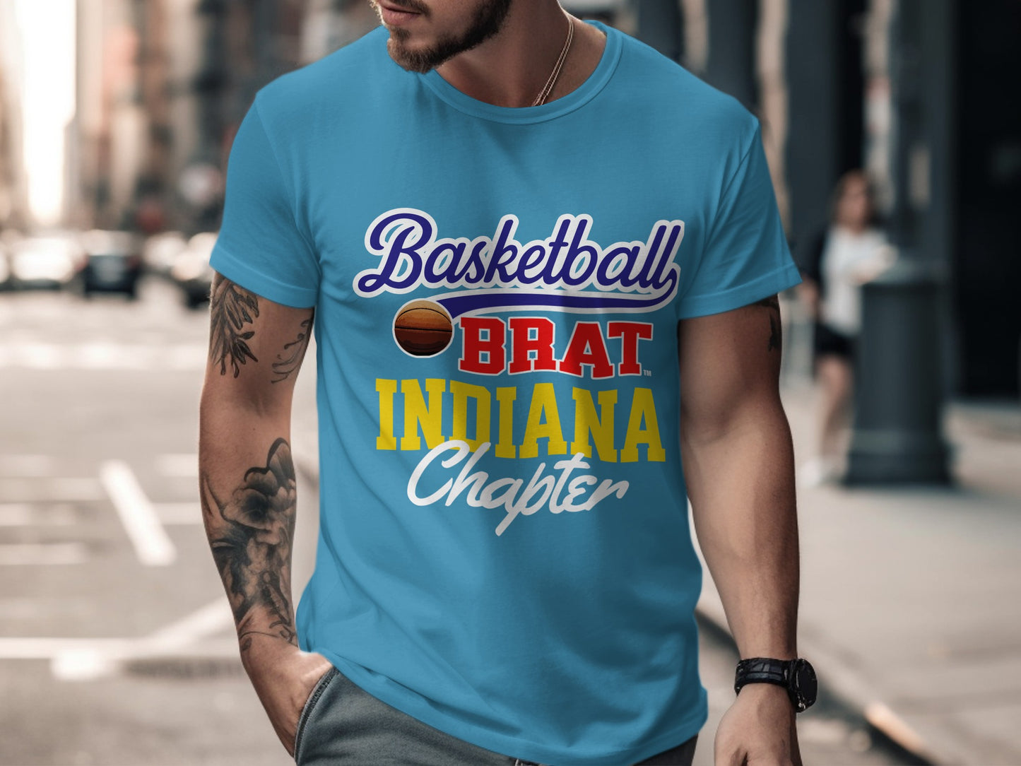 Basketball Brat Indiana Chapter Graphic Tee product
