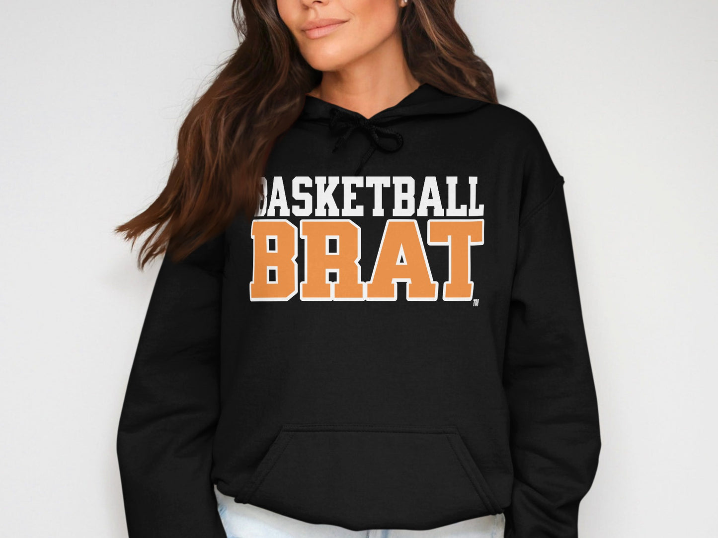 Basketball Brat Printed Cozy Women's Hoodie product