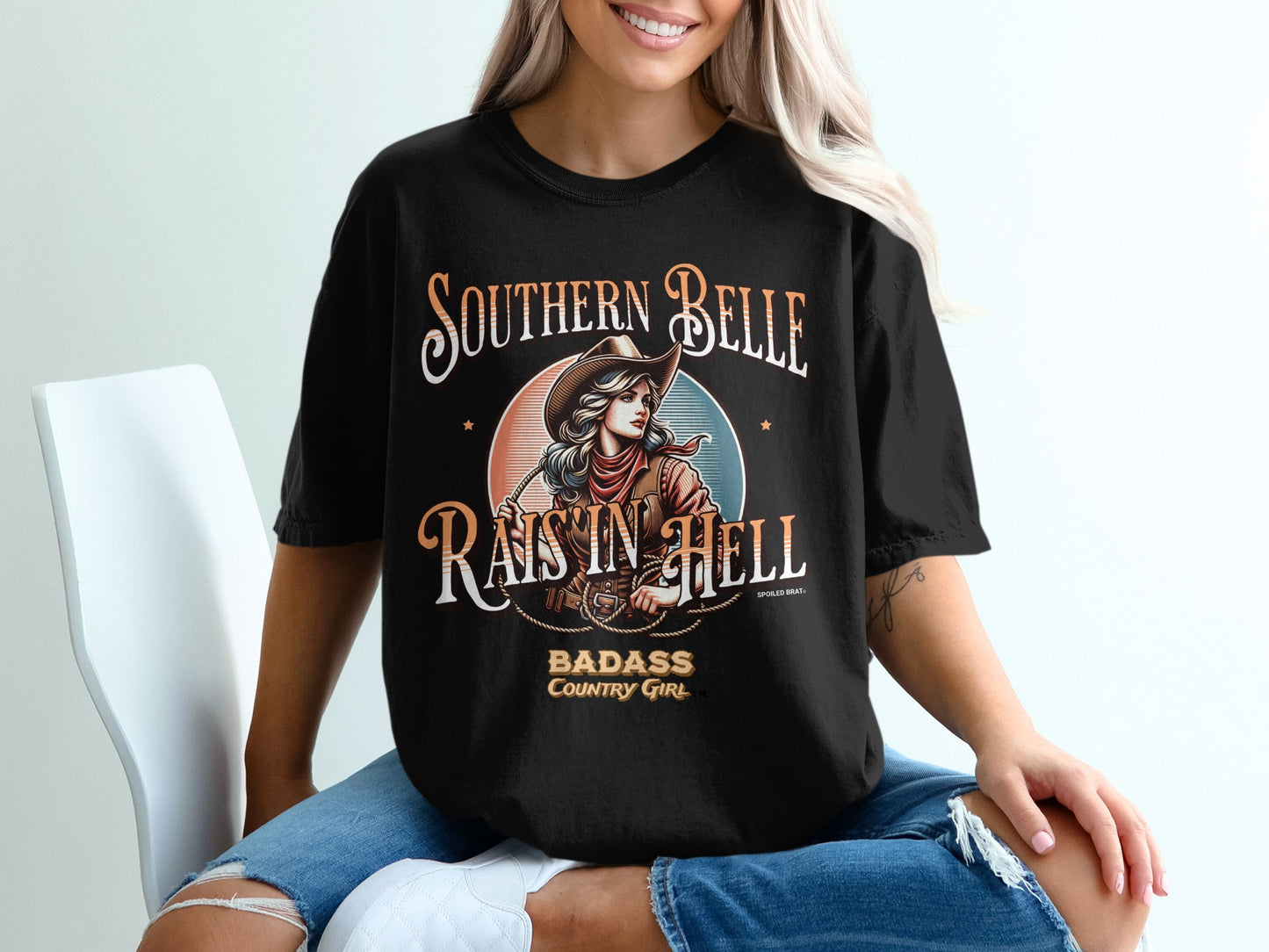 Southern Belle Raisin' Hell Badass Country Girl product