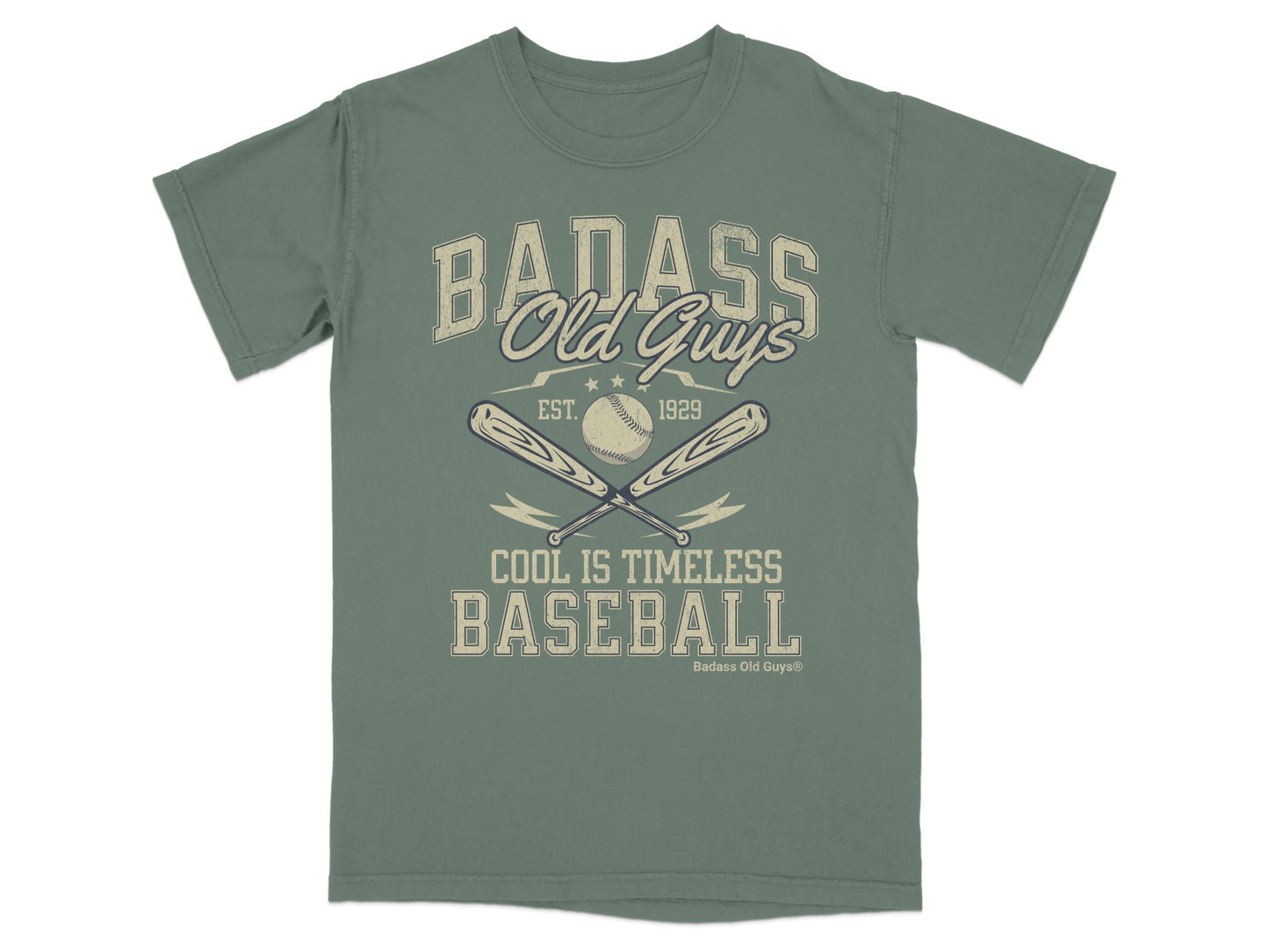 BADASS Old Guys 1929 COOL IS TIMELESS BASEBALL product type