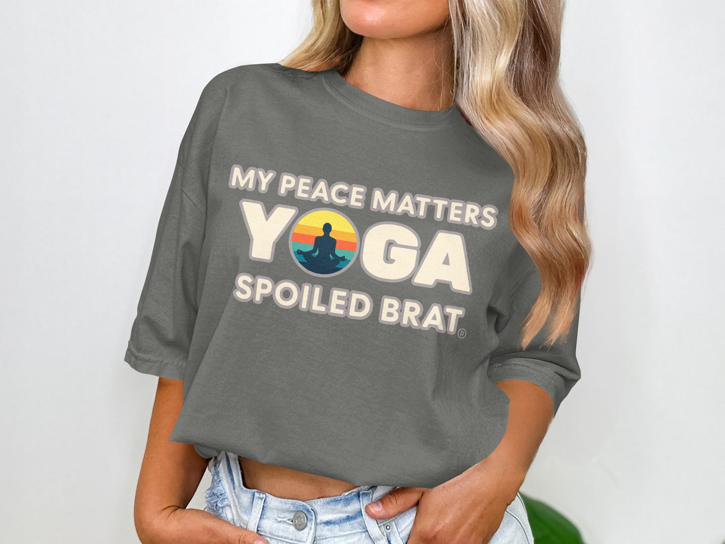 My Peace Matters Yoga Spoiled Brat T-shirt product