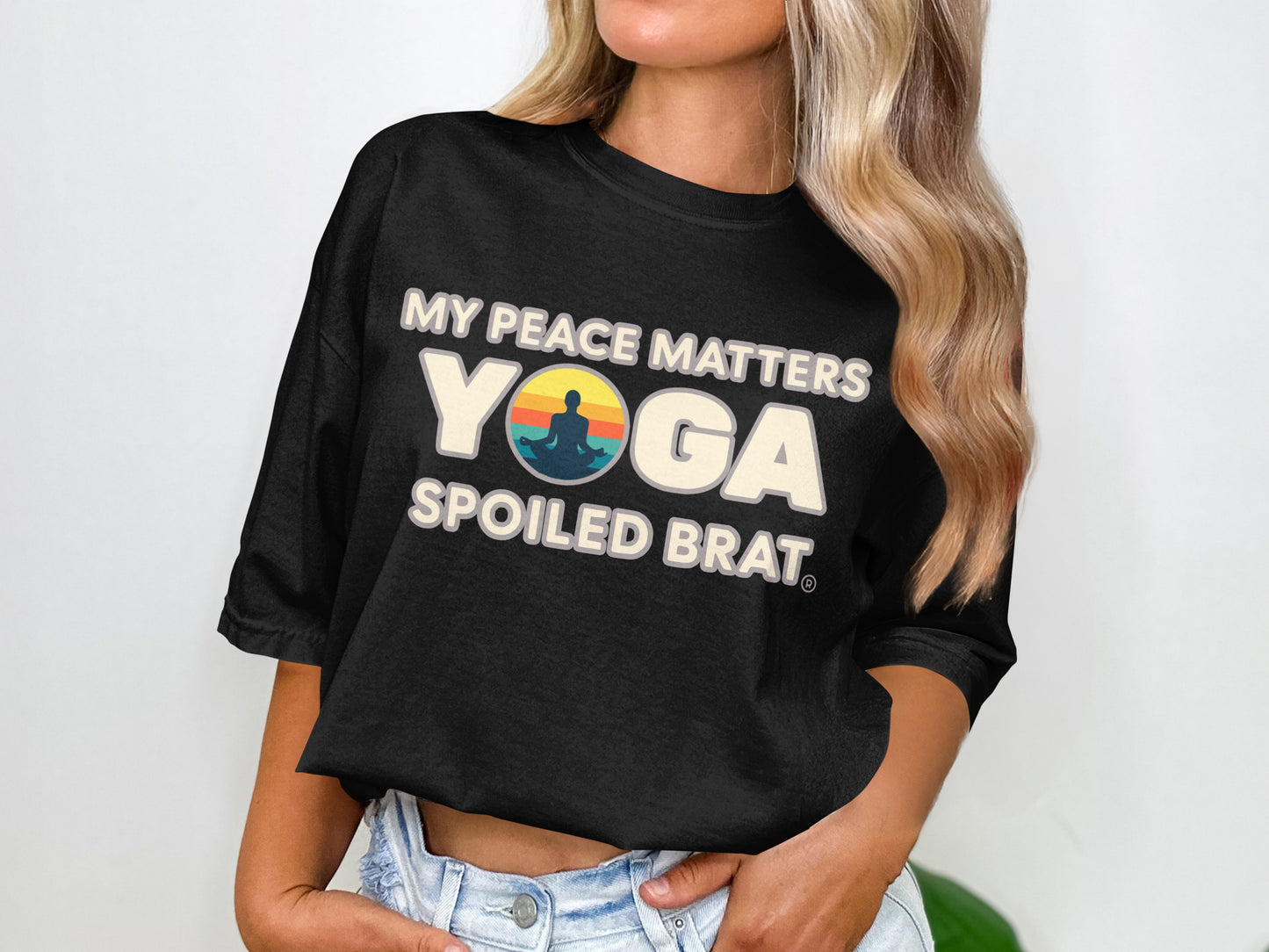 My Peace Matters Yoga Spoiled Brat T-shirt Product