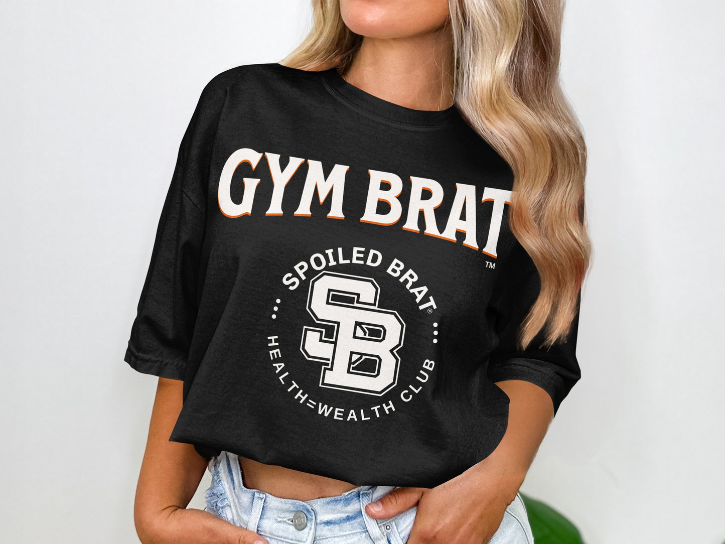 Gym Brat Spoiled Brat Health Wealth Club product type