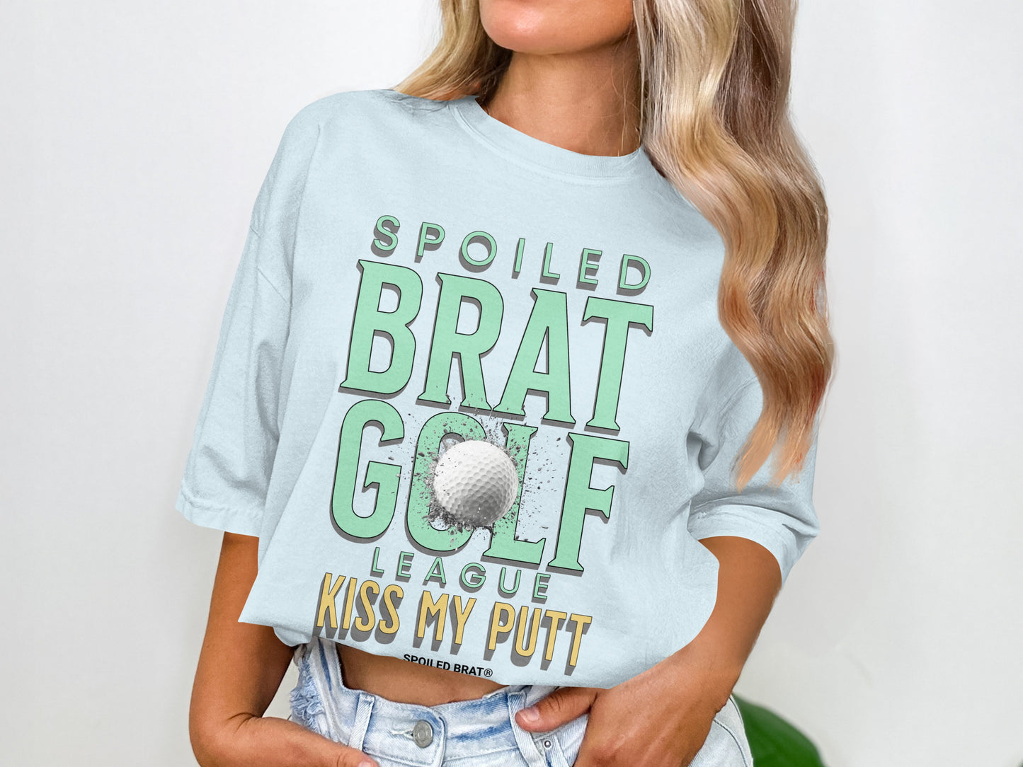 Spoiled Brat Golf League Kiss My Putt T-shirt product