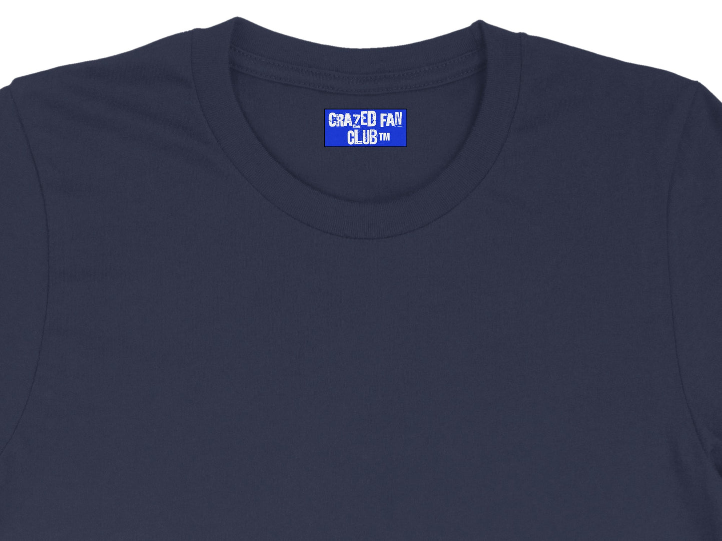 Crazed Fan Club Navy Blue Comfortable Tee product