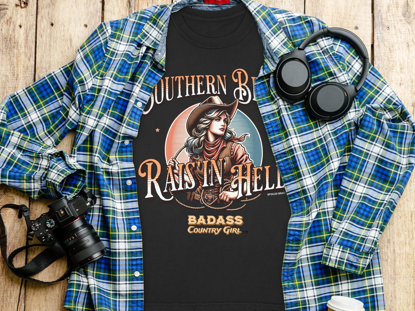 Southern Born Raisin Hell Badass Country Girl product