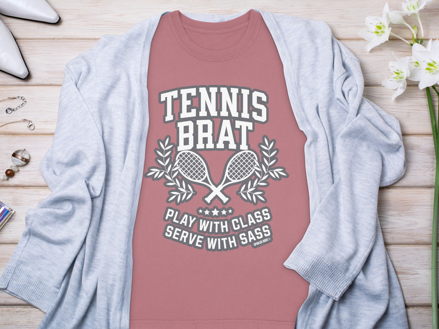 Tennis Brat Play With Class Serve With Sass product
