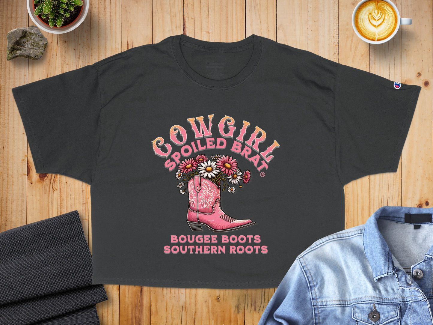Cowgirl Spoiled Brat Bougie Boots Southern Roots product type