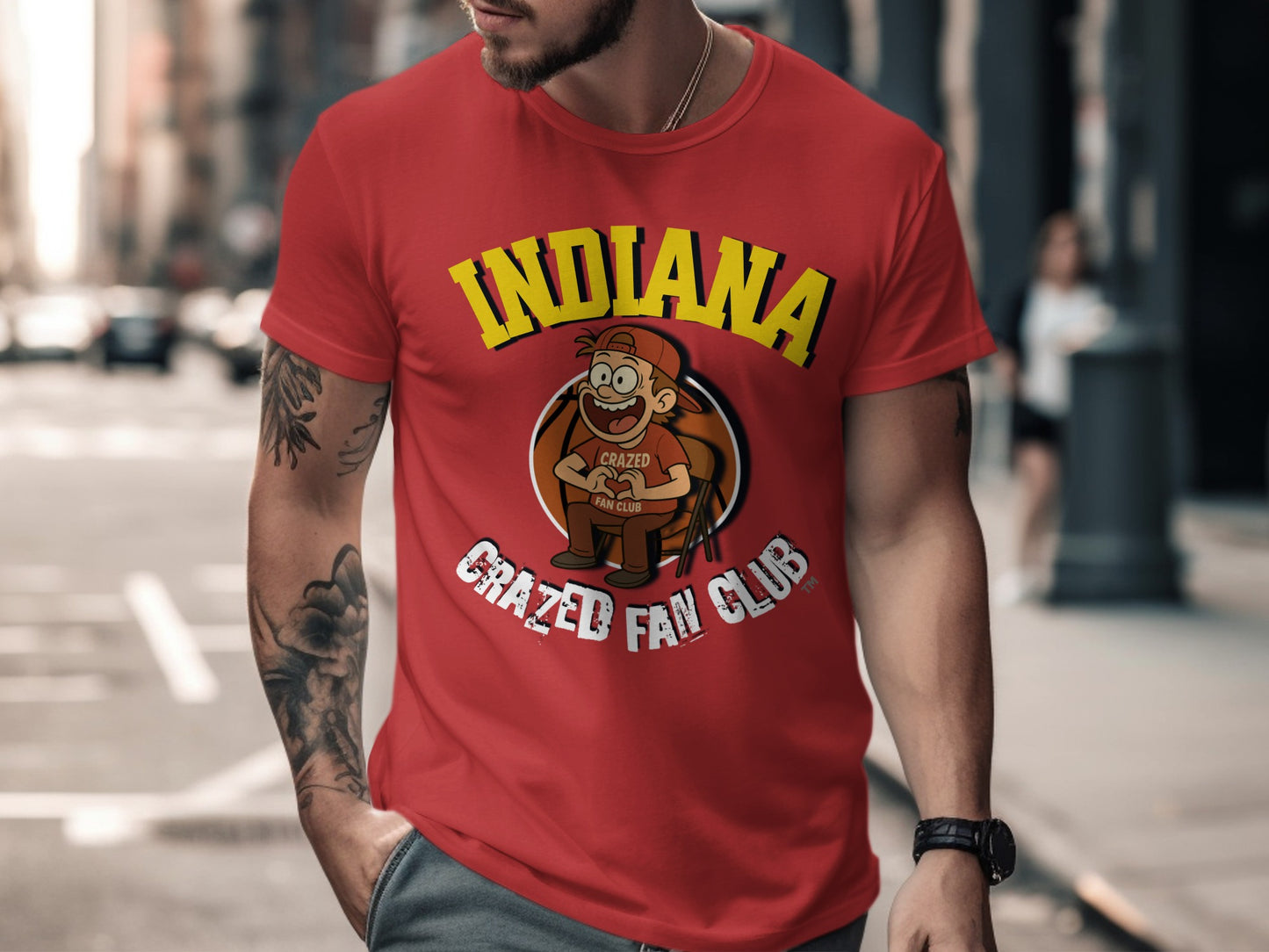 Indiana Crazed Fan Club Graphic Tee product type