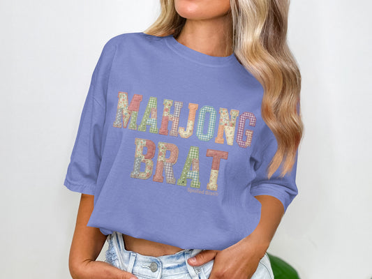 Mahjong Brat Spoiled Brat Colorful Tee product type