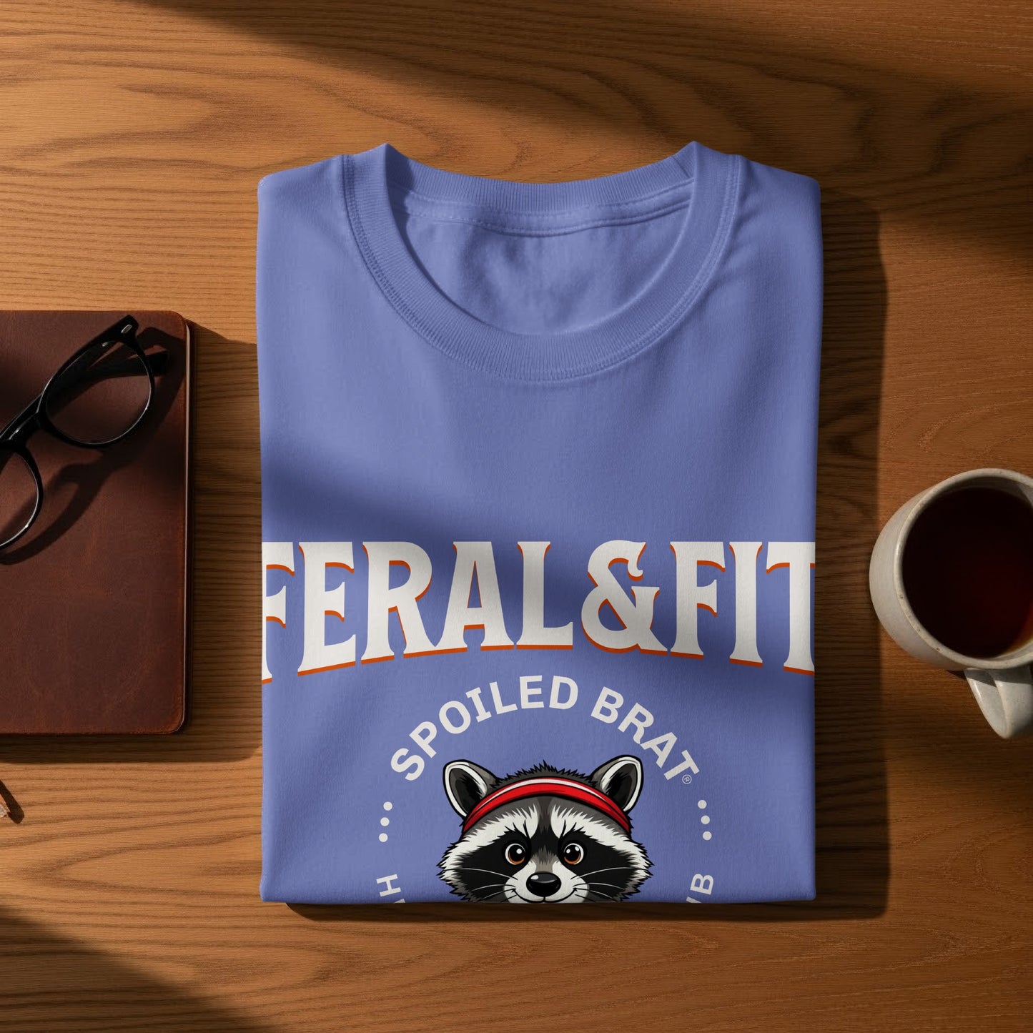 Spoiled Brat Feral & Fit Raccoon Graphic T-Shirt product type