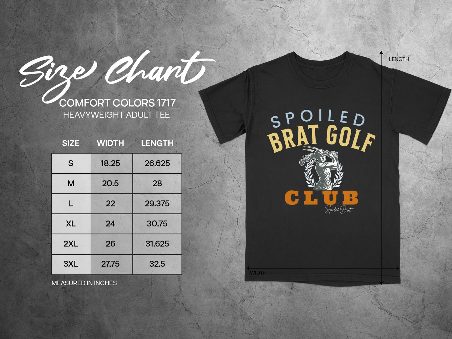Spoiled Brat Golf Club Graphic Design Tee product