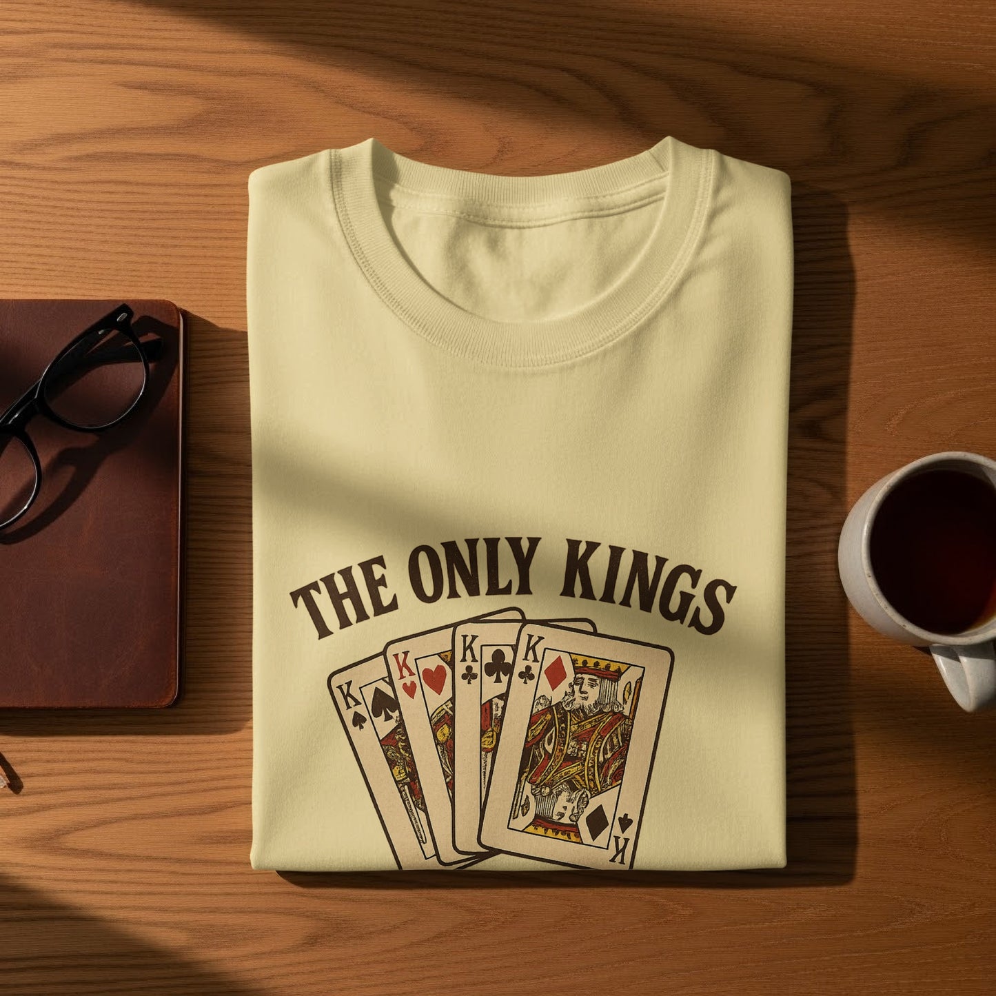 The Only Kings Playing Cards Graphic Tee product