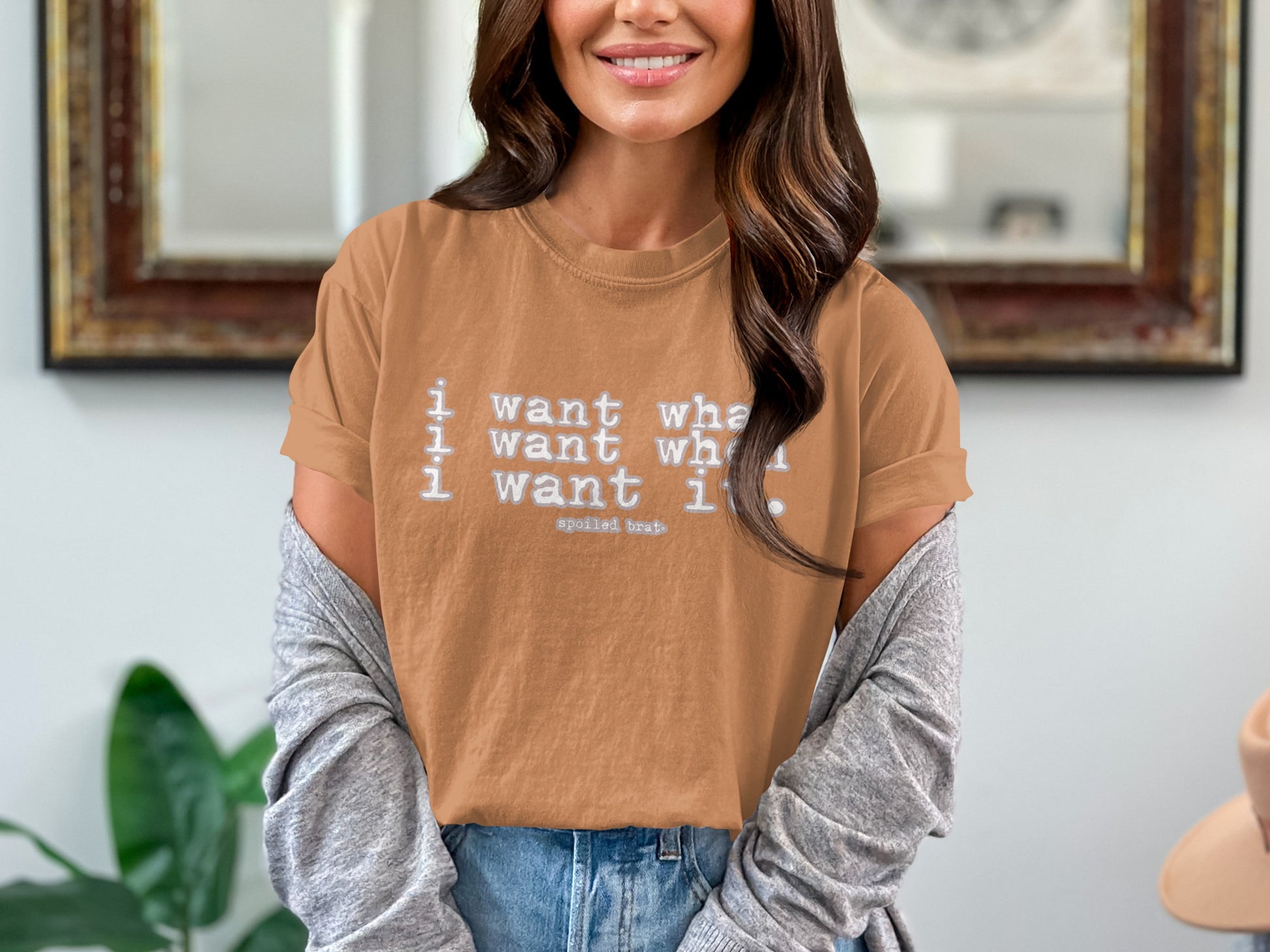 I Want What I Want Quote Printed Graphic T-shirt product