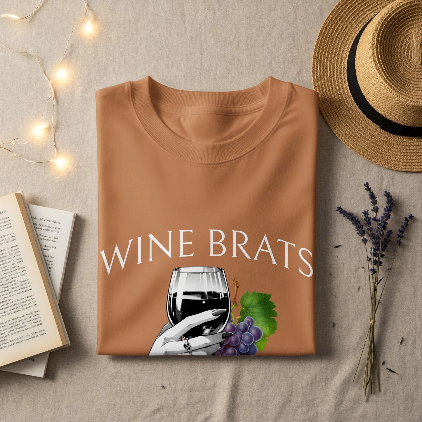 Wine Brats Graphic Unisex T-shirt product