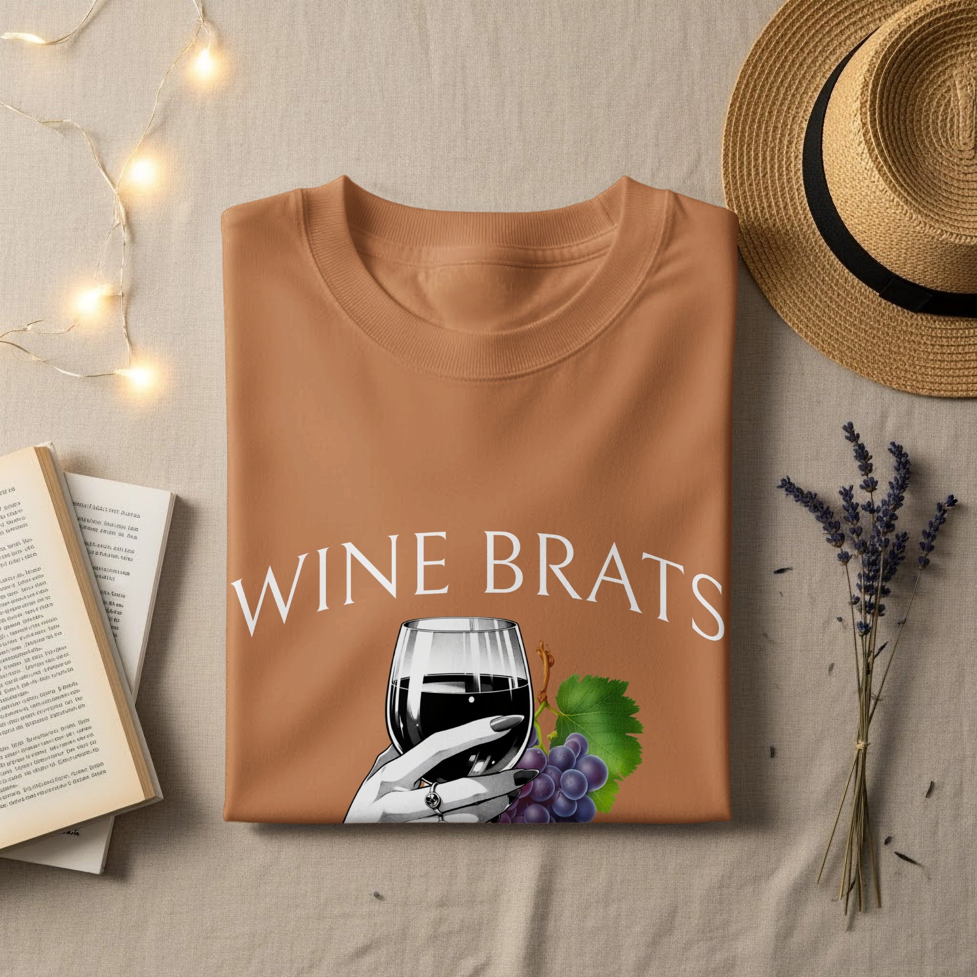 Wine Brats Graphic Unisex T-shirt product