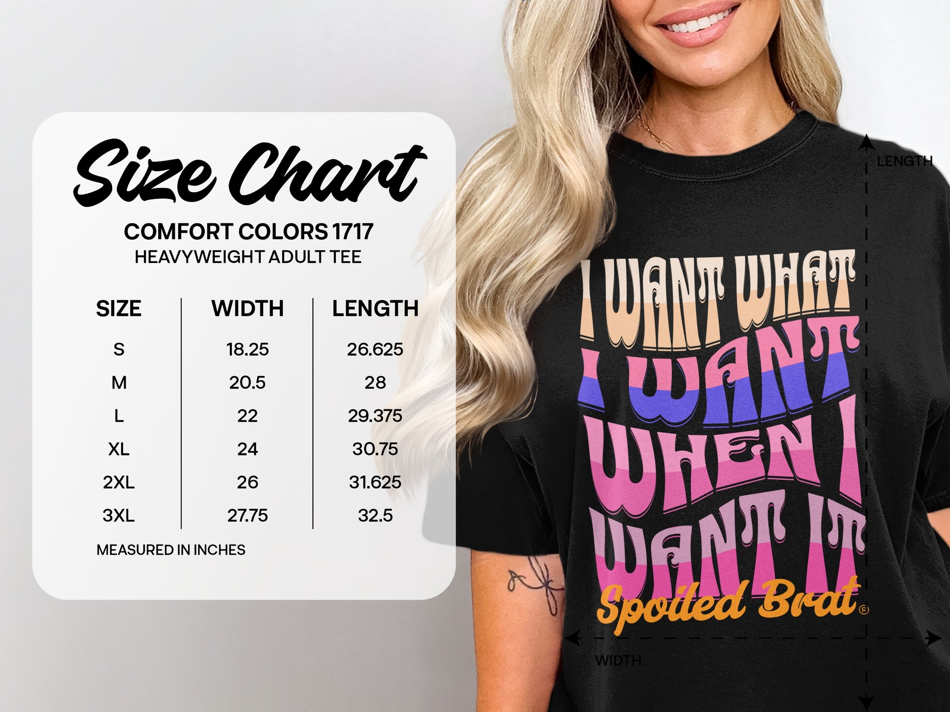 I Want What I Want When I Want It Tee product