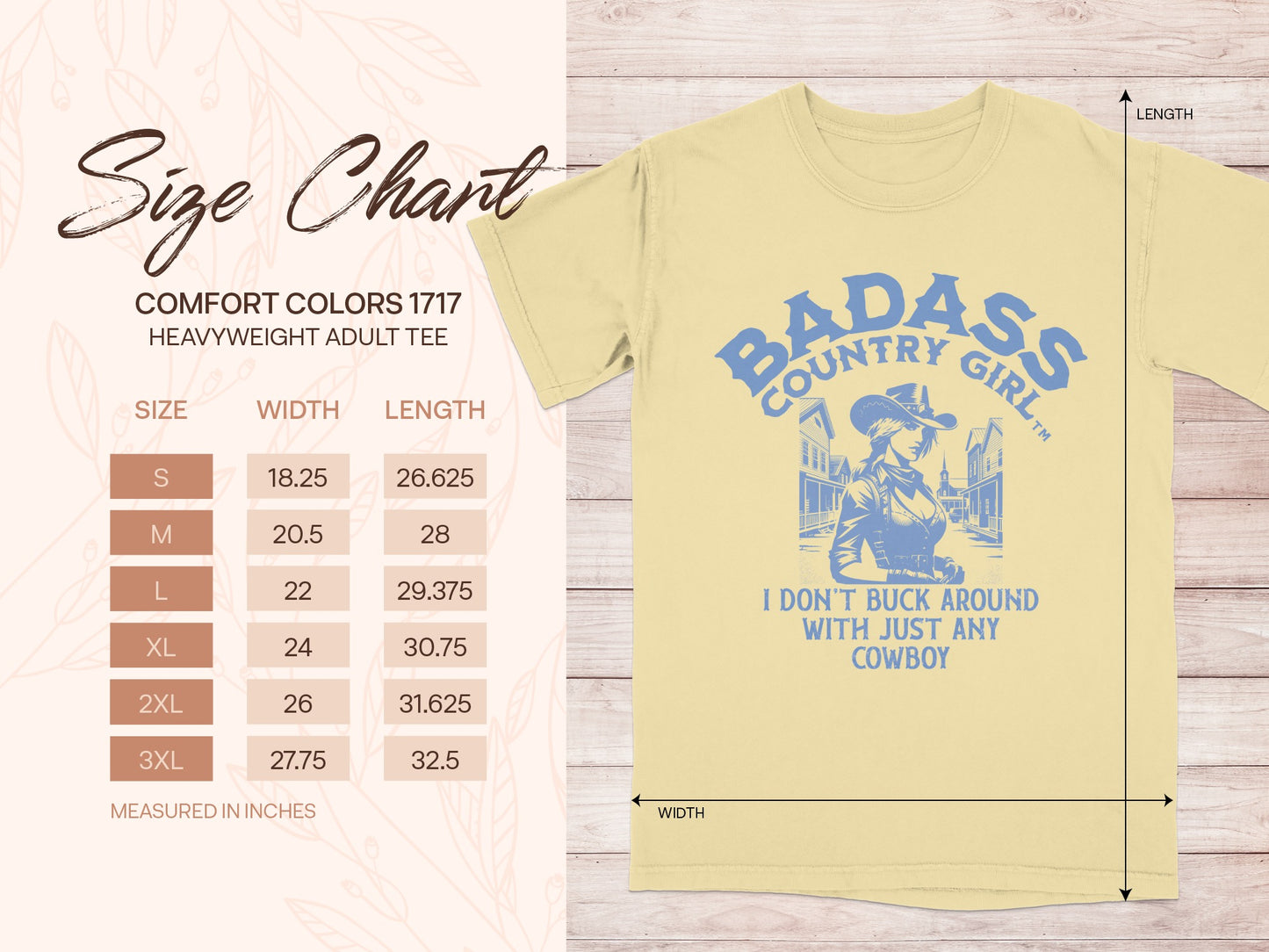 Badass Country Girl I Don't Buck Around Tee product