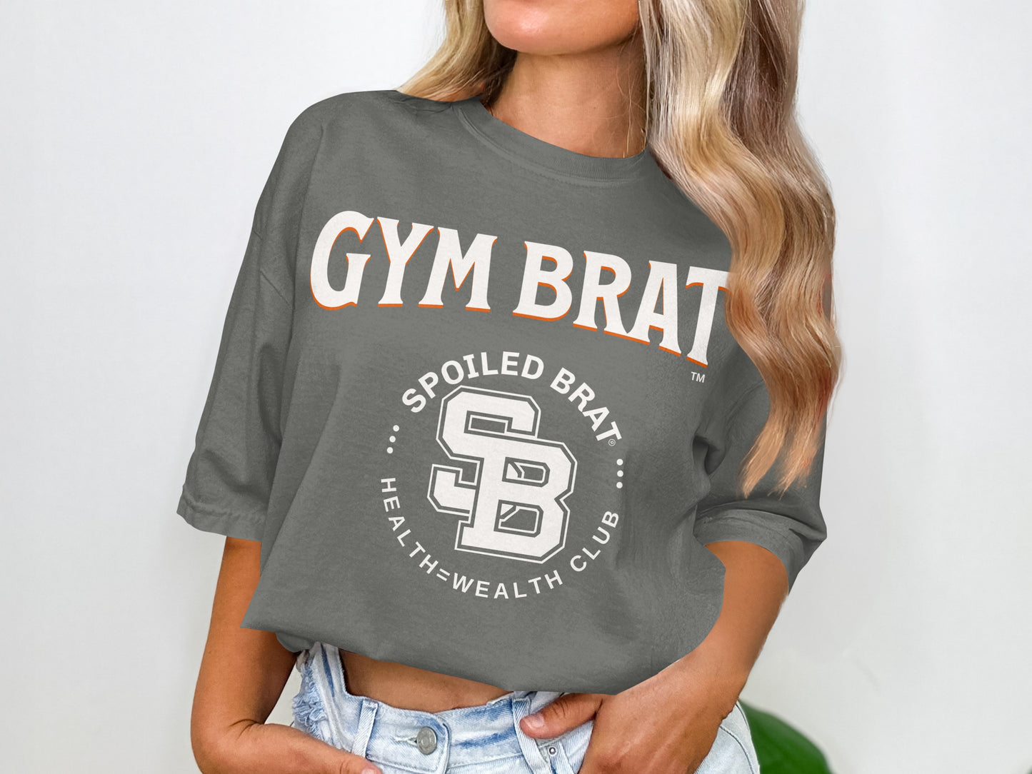 Gym Brat Spoiled Brat Health Wealth Club product type