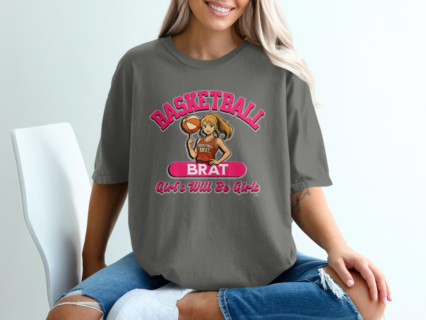 Basketball Brat Girls Will Be Girls T-shirt product type