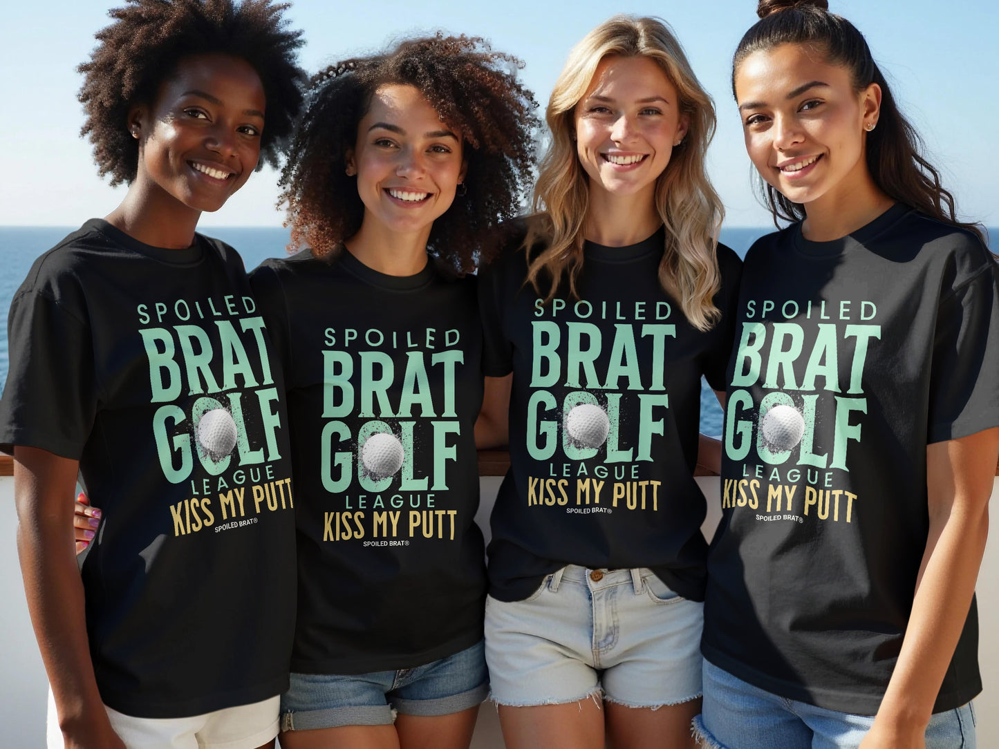 Spoiled Brat Golf League Kiss My Putt T-Shirt product