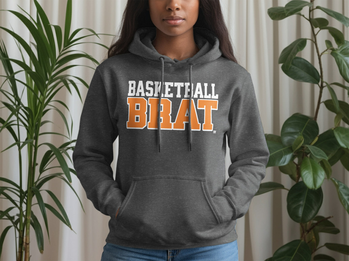 Basketball Brat Graphic Hoodie Perfect for Basketball Fans product type