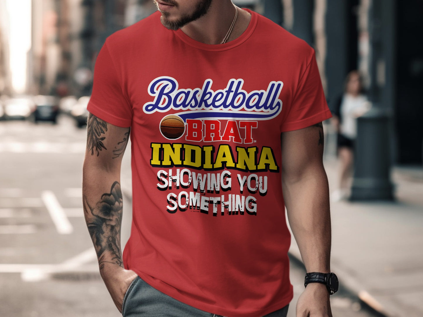 Basketball Brat Indiana Showing You Something product type