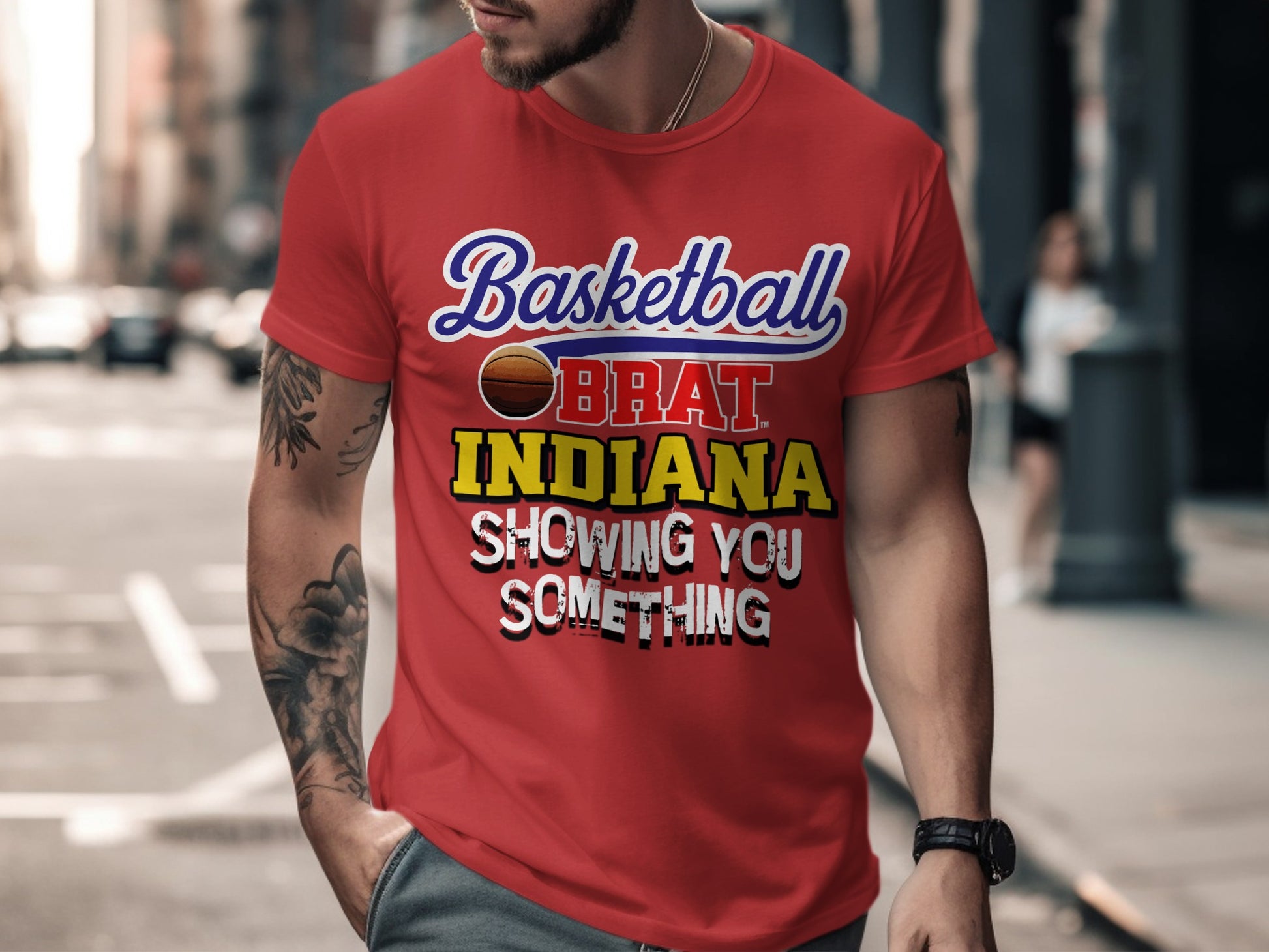 Basketball Brat Indiana Showing You Something product type