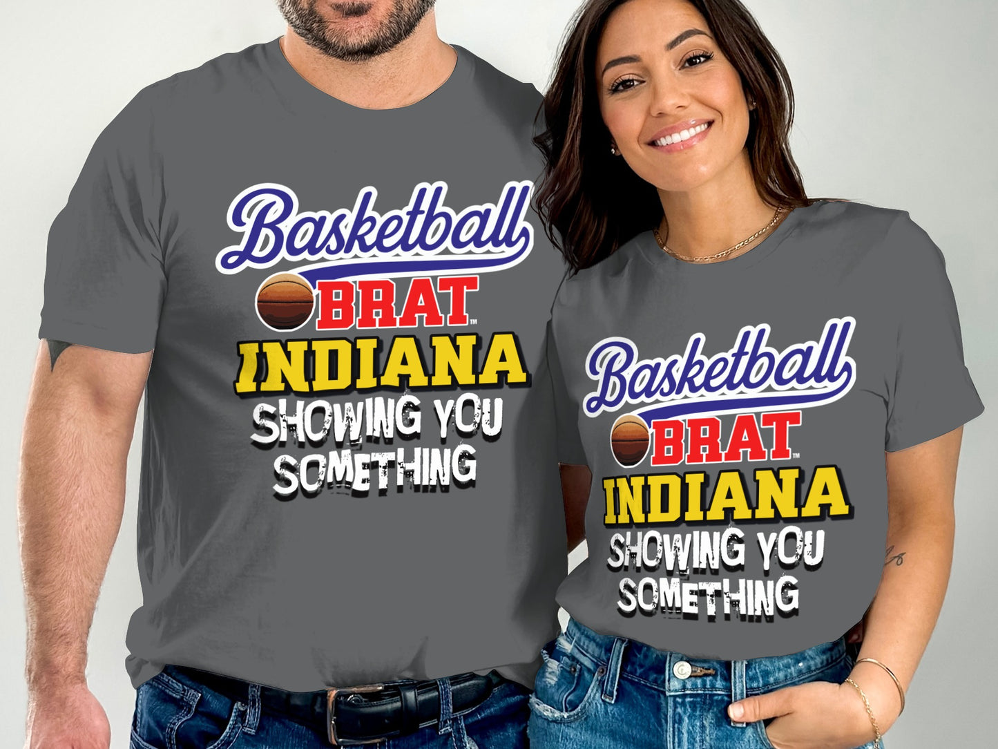 Basketball Brat Indiana Showing You Something shirt product