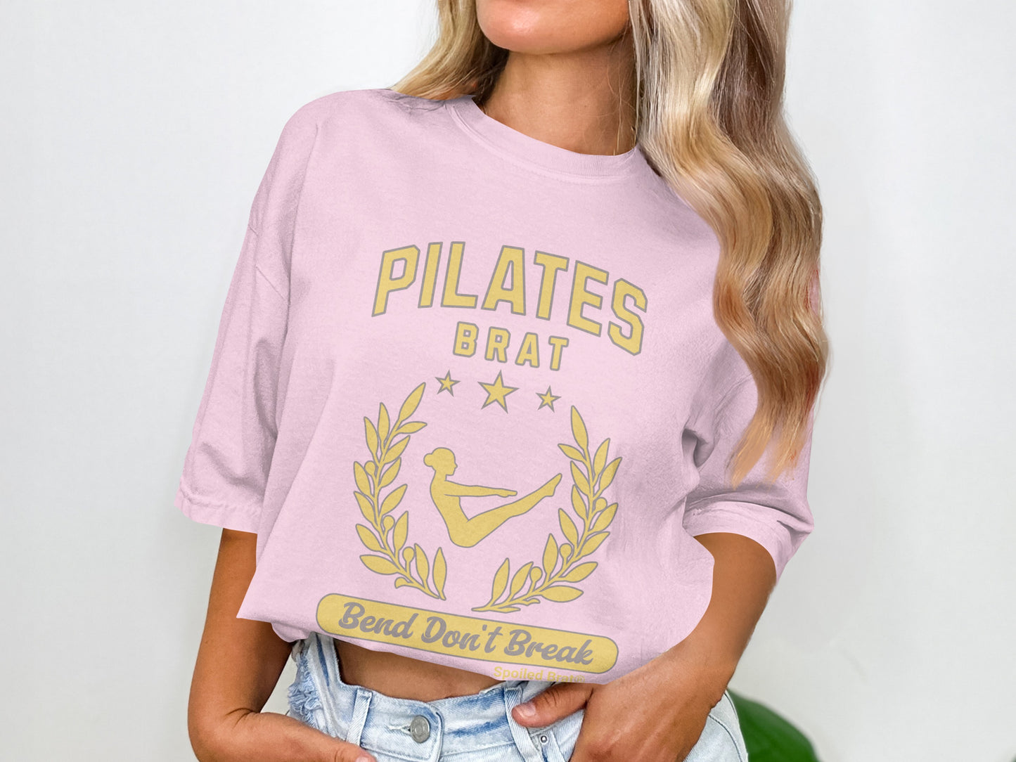 Pilate Brat Bend Don't Break Graphic T-shirt product type