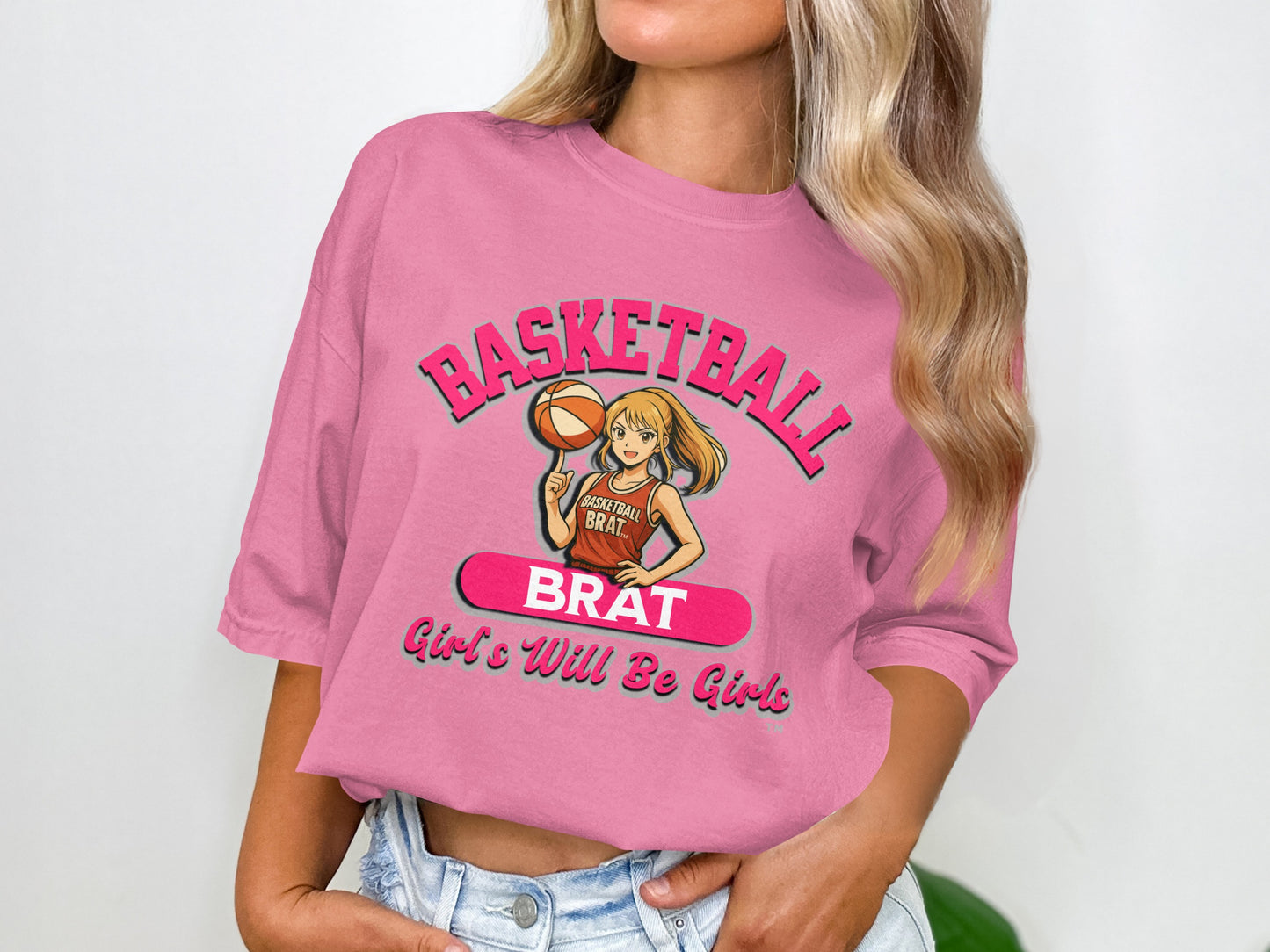 Basketball Brat Girls Will Be Girls Graphic Tee product