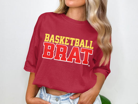 Basketball Brat Graphic Casual Tee Shirt product type