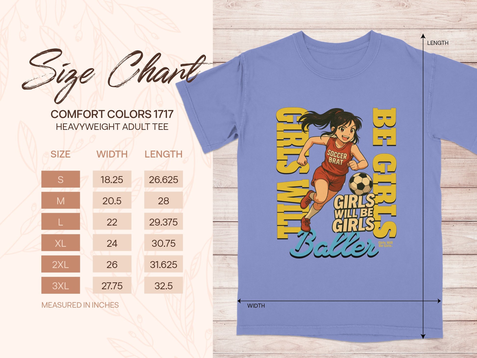 Be Girls Girls Will Be Girls Soccer Brat Baller product type
