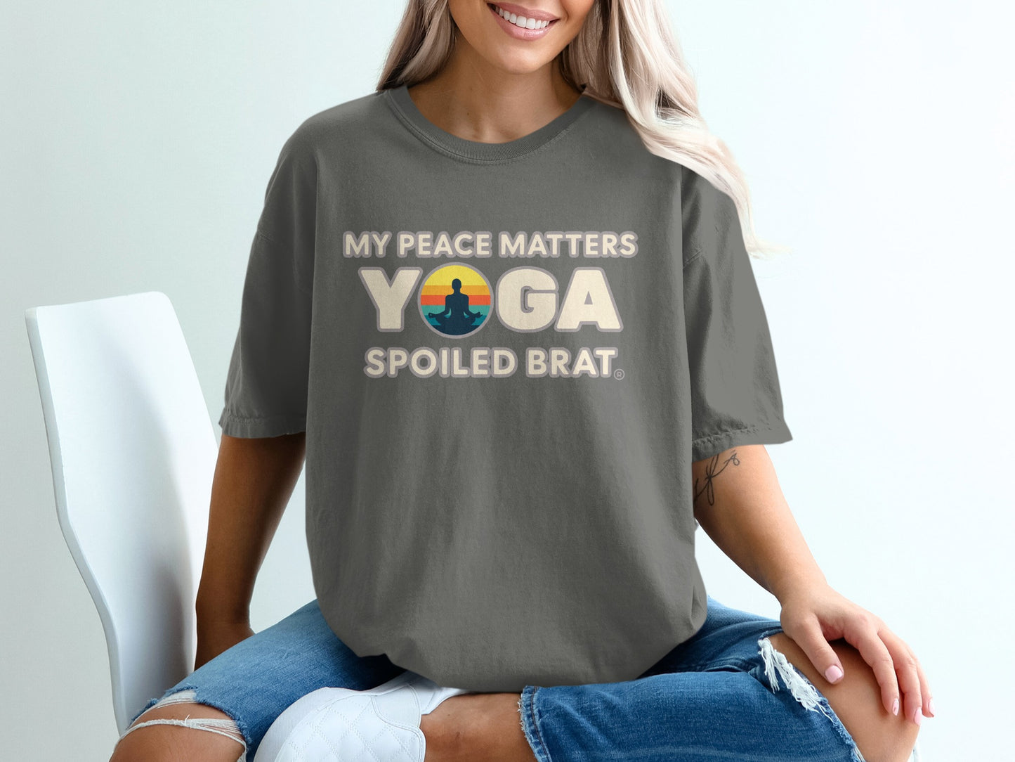 My Peace Matters Yoga Spoiled Brat Tee product type
