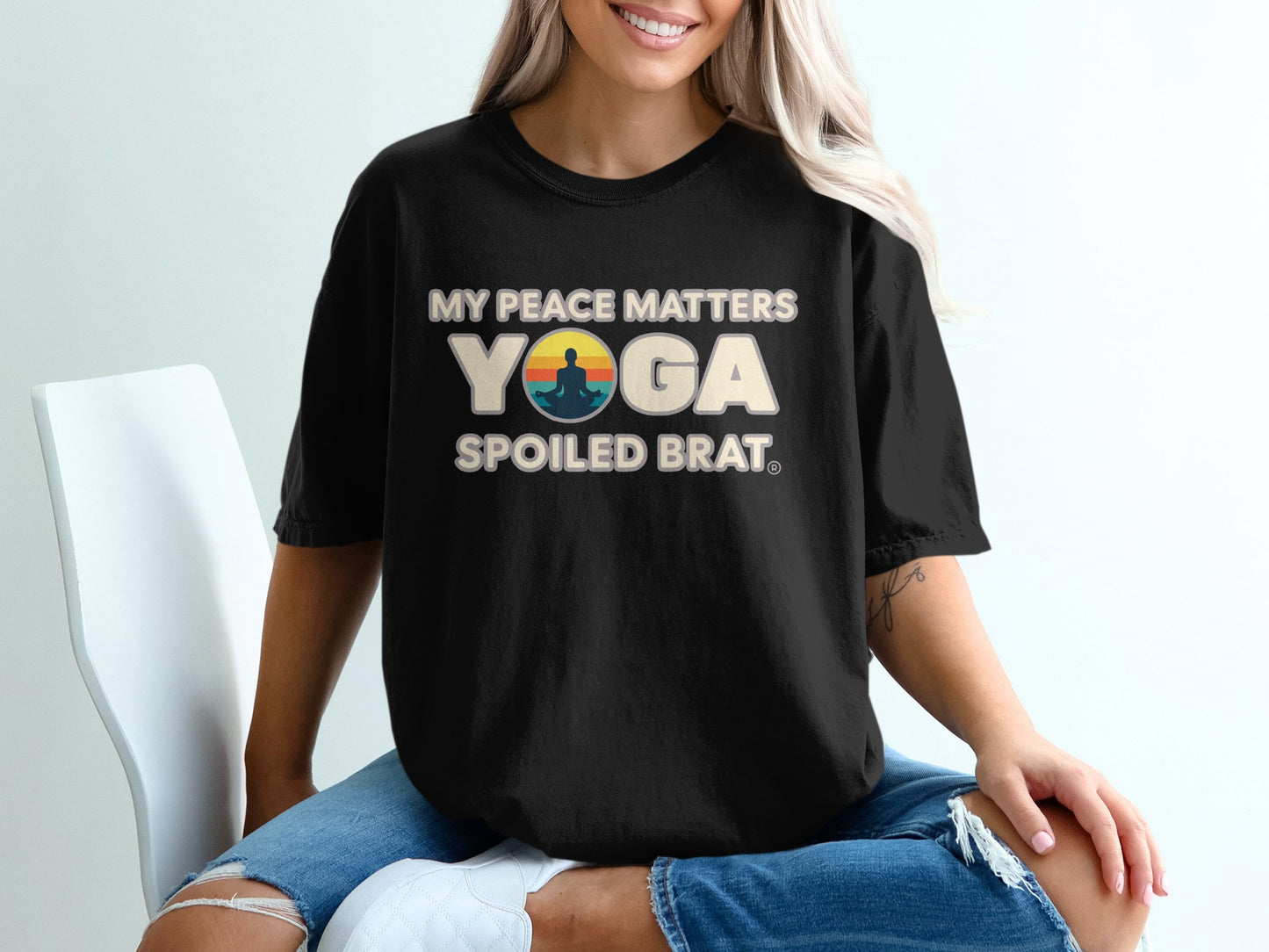 My Peace Matters Yoga Spoiled Brat Graphic product type