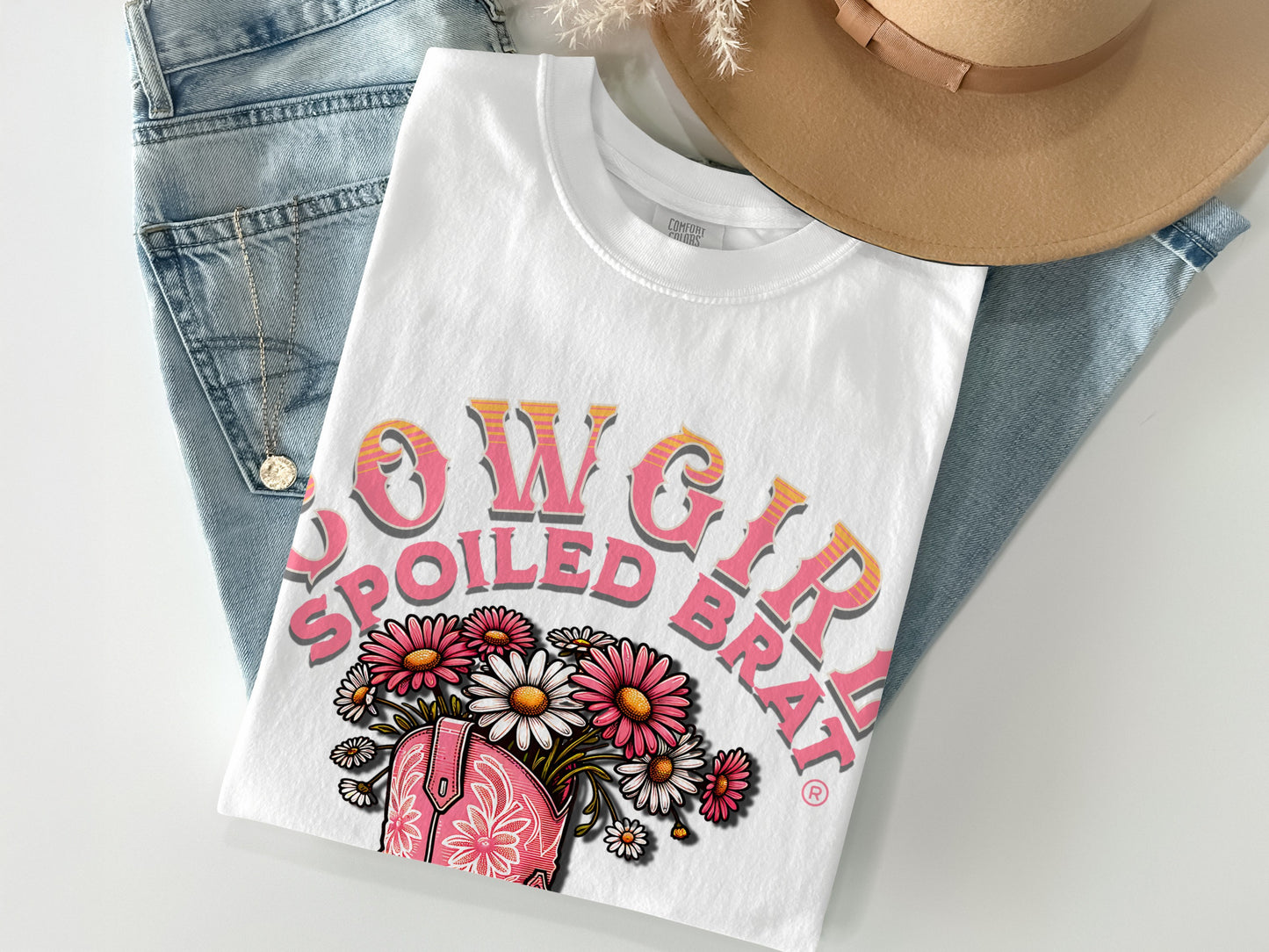 Cowgirl Spoiled Brat Graphic T-Shirt product type