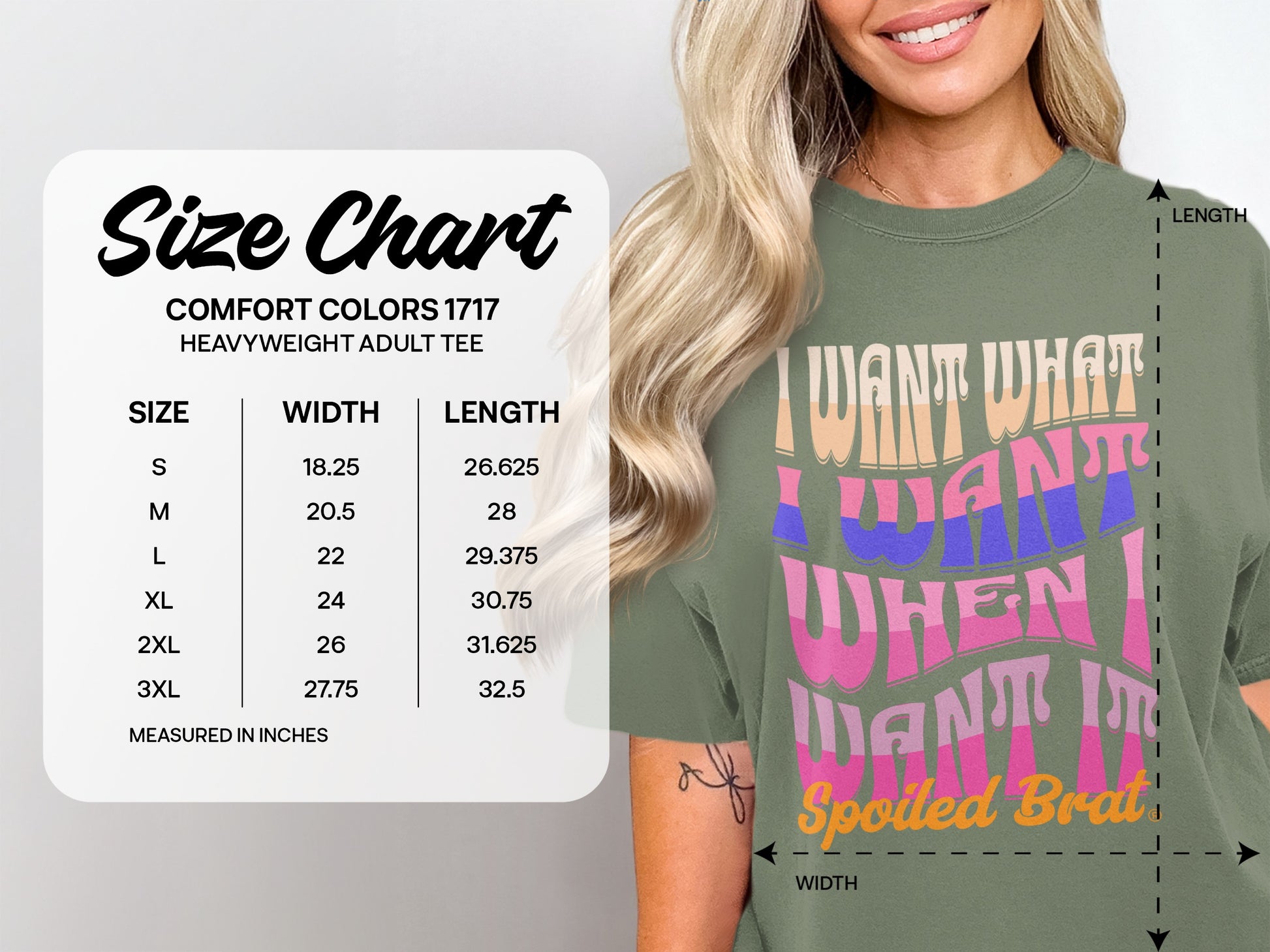 I Want What I Want When I Want It Adult Tee product