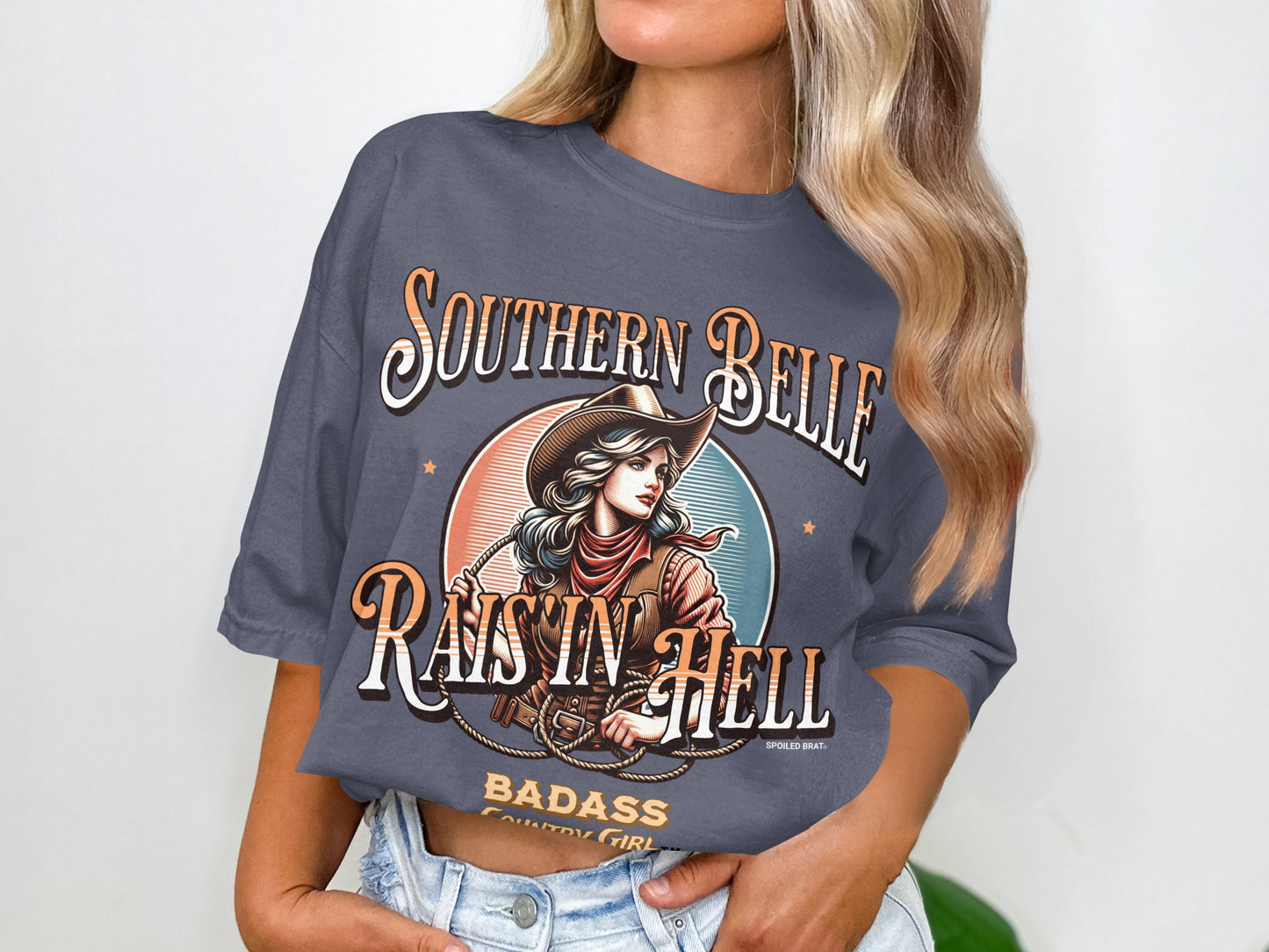 Southern Belle Raisin Hell Badass Country Girl product