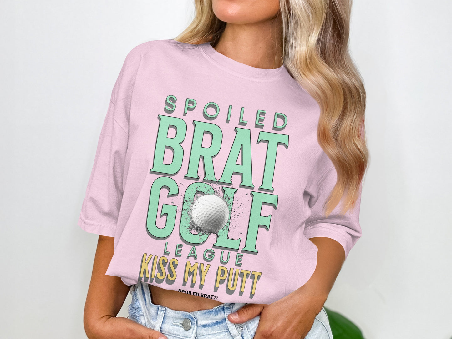 Spoiled Brat Golf League Kiss My Putt T-shirt product type