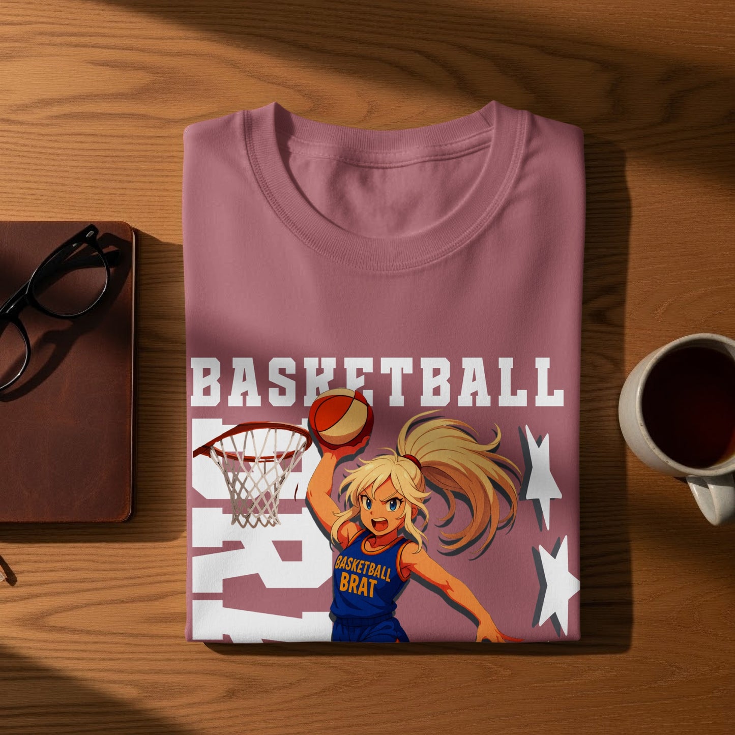 Basketball Brat Anime Graphic T-Shirt product type