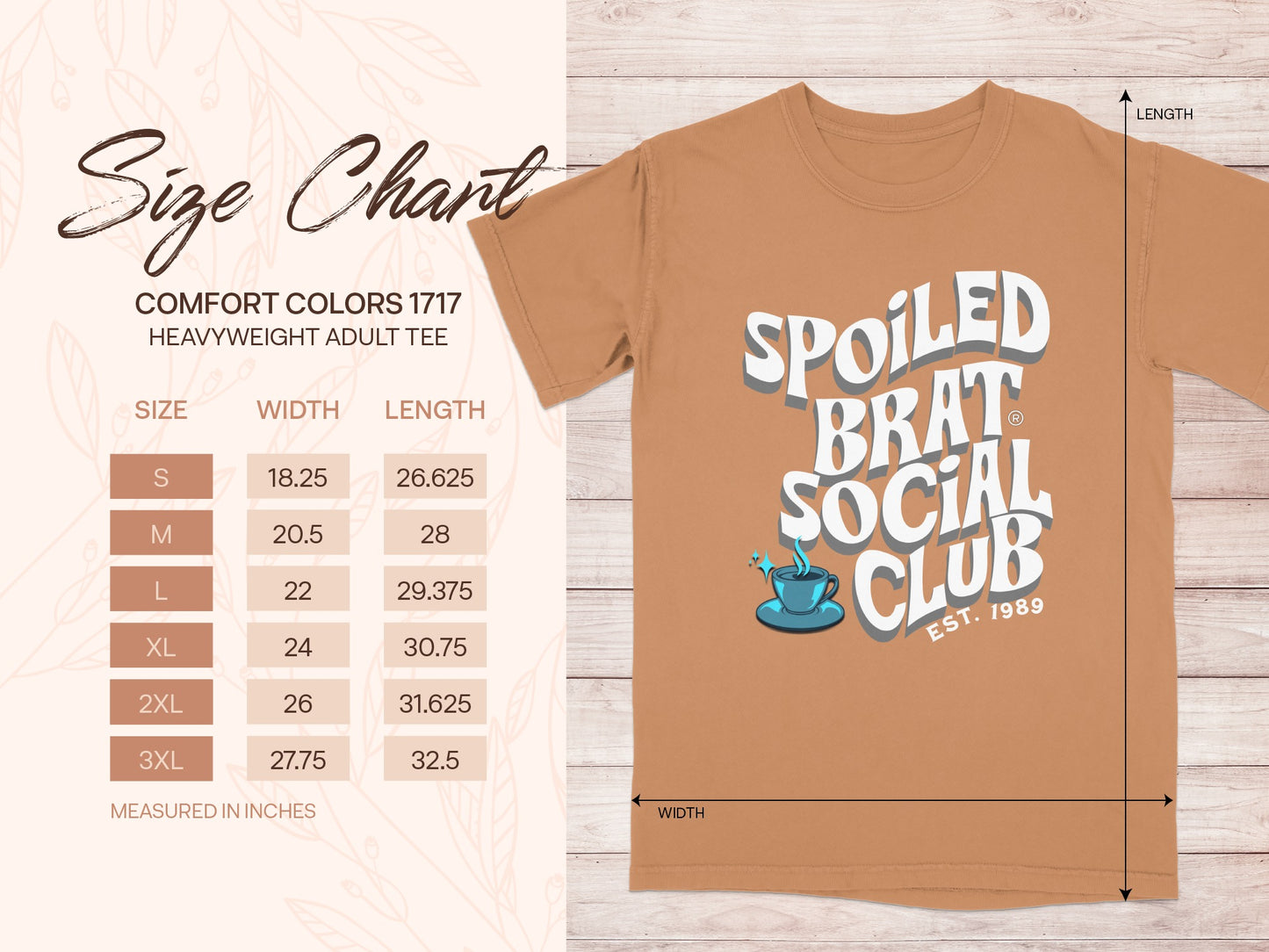 Spoiled Brat Social Club Heavyweight Adult Tee product