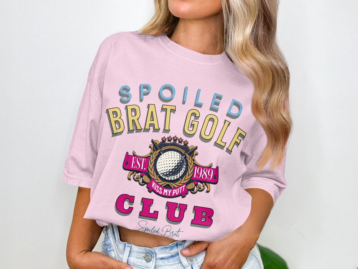 Spoiled Brat Golf Club Est 1989 Kiss My Putt product type