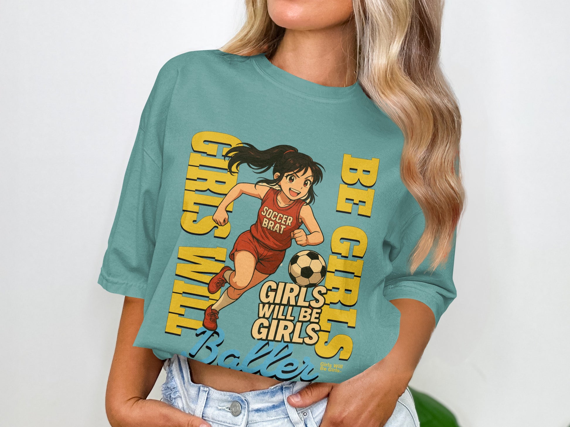 Be Girls Will Be Girls Soccer Brat Baller product